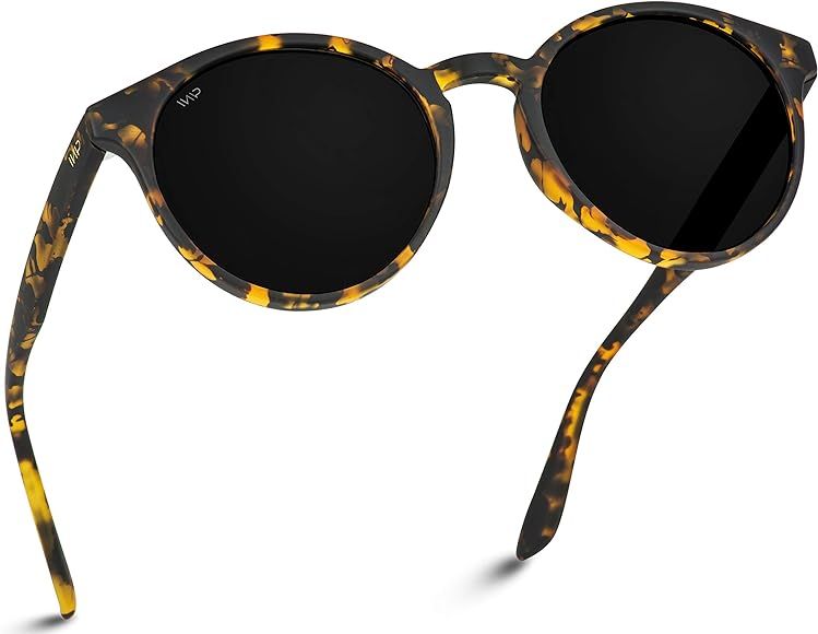 Amazon.com: WearMe Pro Classic Small Round Retro Sunglasses, Tortoise Frame/Black Lens: Clothing | Amazon (US)