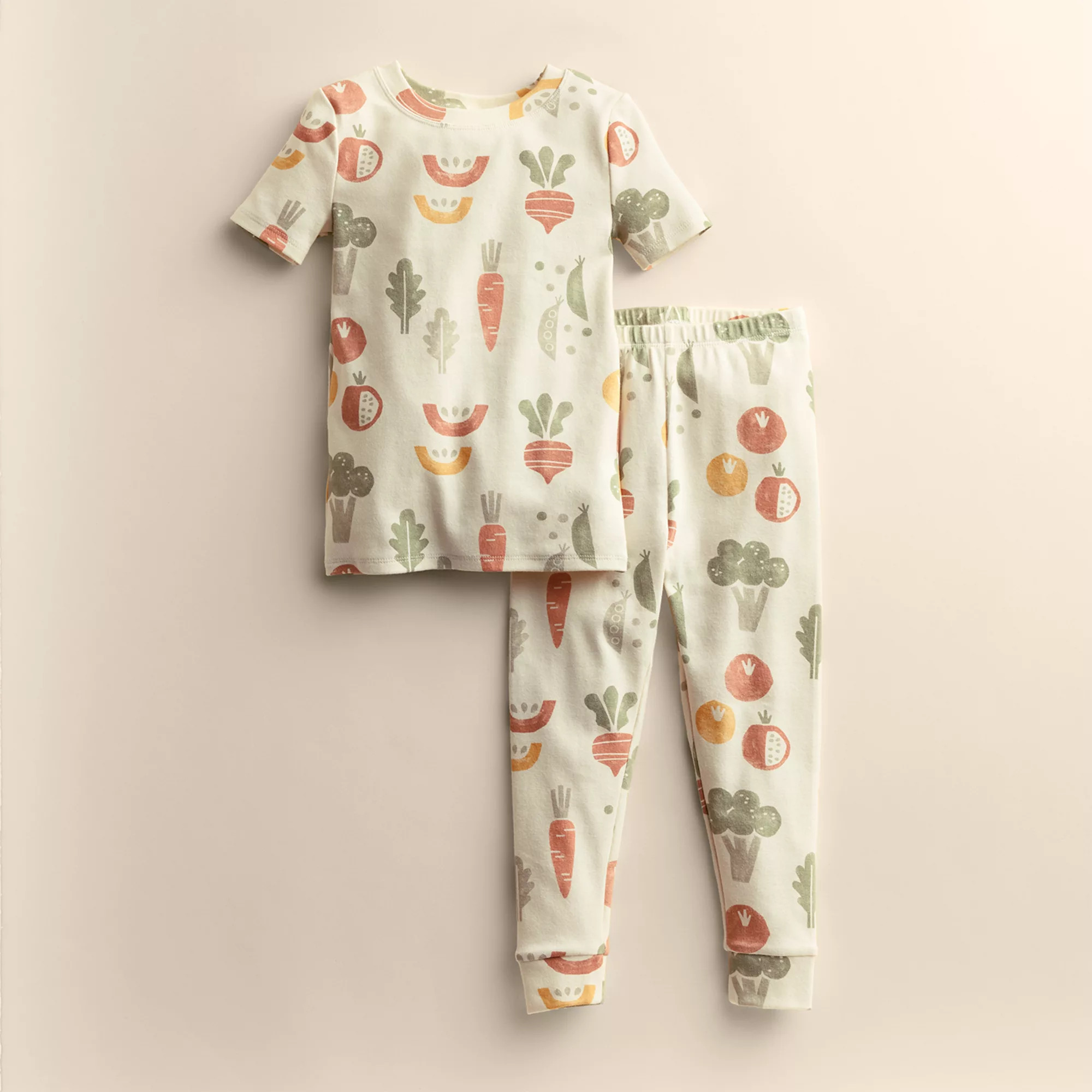 Kids 4-12 Little Co. By Lauren Conrad Short-Sleeve Two Piece Tight Fit Pajamas | Kohl's