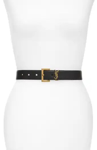 YSL Cintura Leather Belt | Nordstrom