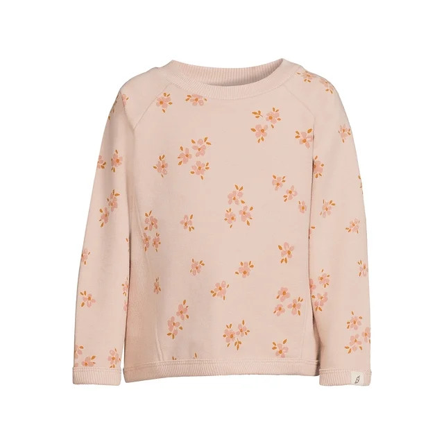easy-peasy Toddler Girl Long Sleeve Crewneck Sweatshirt, Sizes 12 Months-5T | Walmart (US)