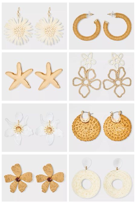 Target earrings for summer!

#LTKfindsunder50 #LTKSeasonal
