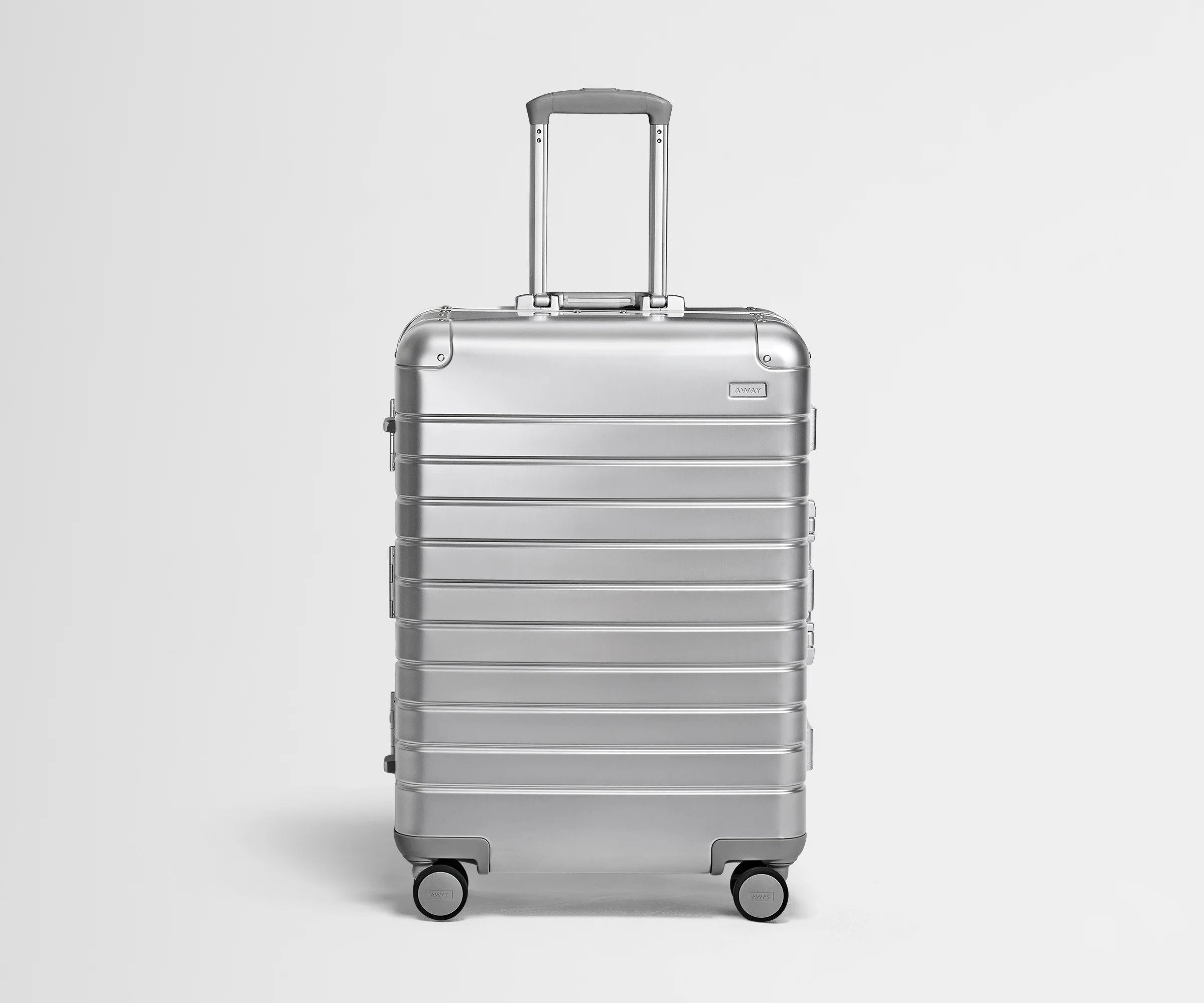 Shop Medium Aluminum Suitcase in Silver | Away | Away