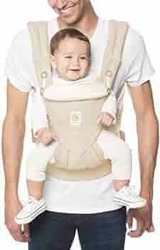 Ergobaby Omni 360 All-Position Baby Carrier for Newborn to Toddler with Lumbar Support (7-45 Poun... | Amazon (US)