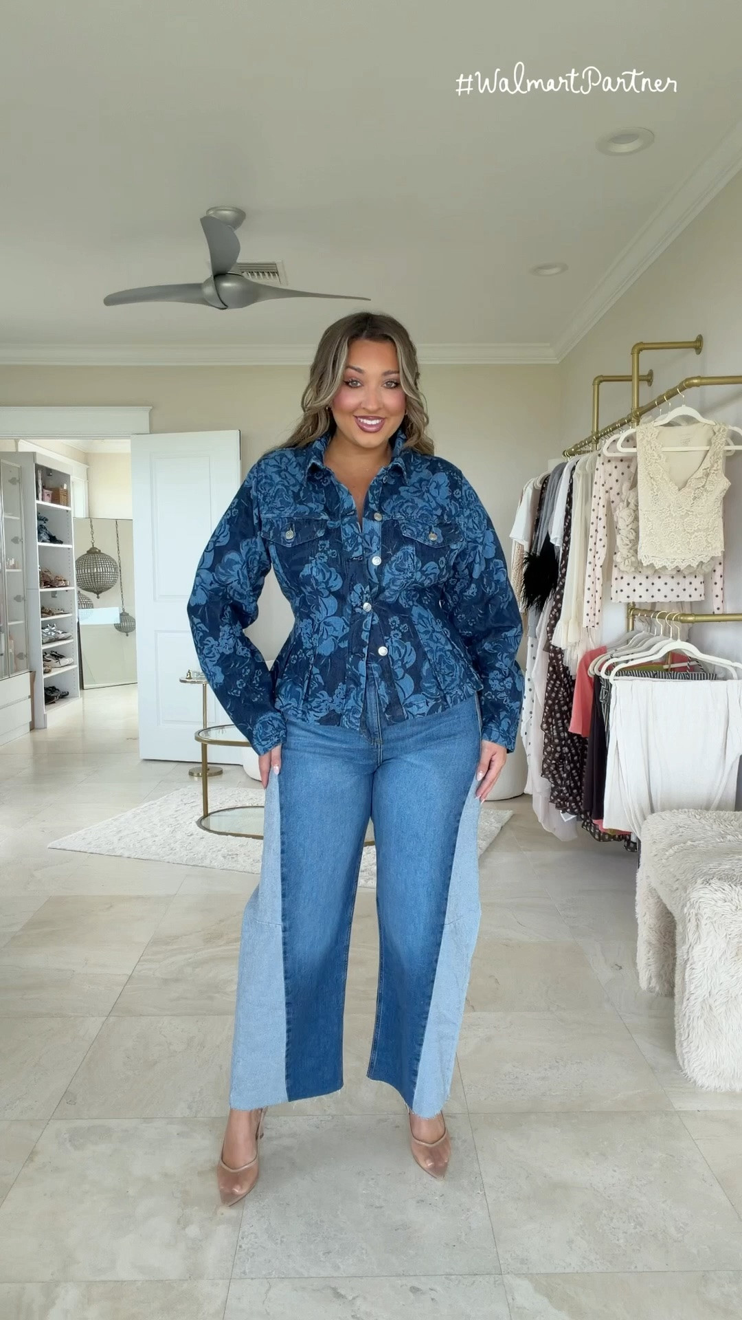 Fall outfits for women under $35 from Walmart. These dresses, skirts and jeans are perfect for every day casual or date night out. #Walmartpartner #WalmartStyle @Walmart 

Sizes:
Dress: medium
Skirt: US 10
Jeans: US 10 or large
Jacket: medium 
Tops: medium