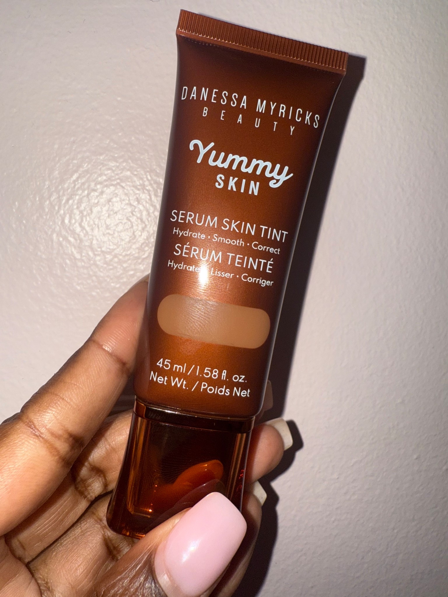 I was so surprised with the coveted of this Danessa Myricks skin tint. I’ve never used such a light weight, full coverage skin tint. Very light scent and you need very minimal product. I  won’t be going back to anything else!  Great for quick easy everyday wear.#LTKFindsUnder50

#LTKU #LTKBeauty