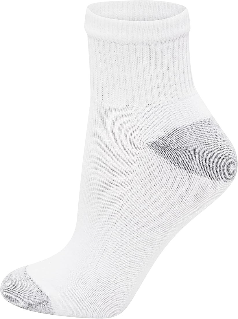 Hanes Women's Quarter Ankle Socks, Pack of 10 | Amazon (CA)