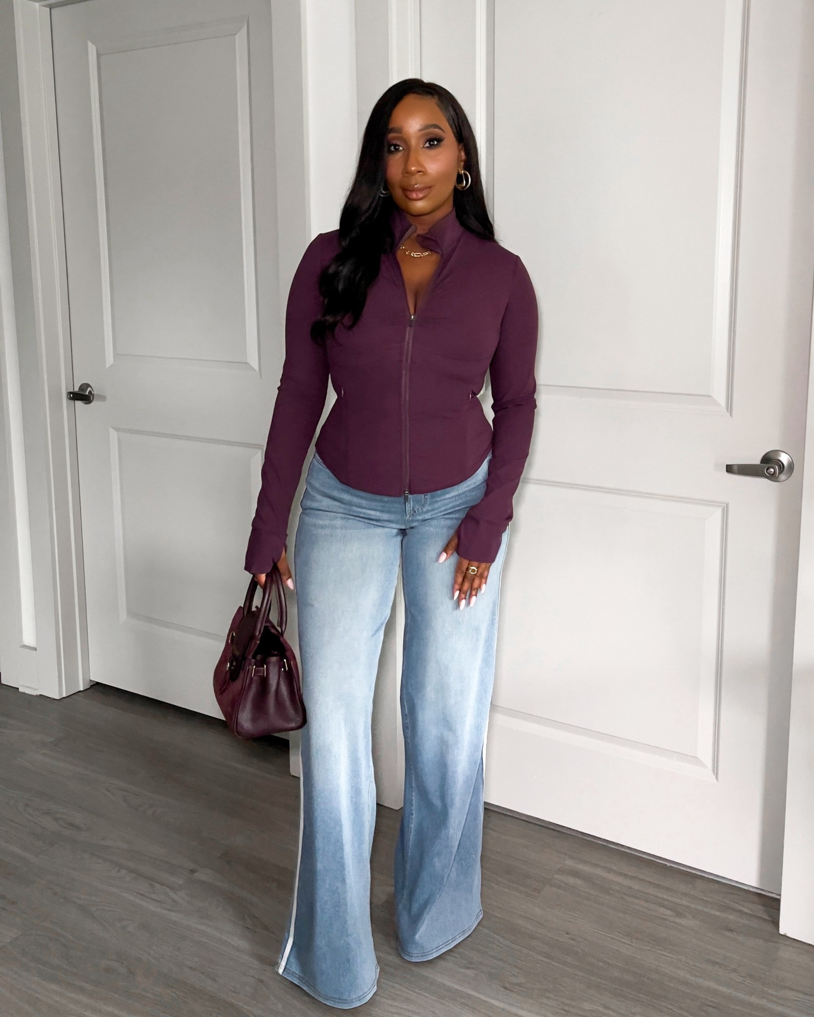 My favorite Fall styles! 🍂 Use code: BRITTNEY to get 20% off full priced items! Wearing a medium in the jacket and small tall in the jeans. 

Fall outfits, Fall ideas, style inspo, outfit inspo, Thanksgiving, Halara 

#LTKStyleTip #LTKSeasonal #LTKHoliday