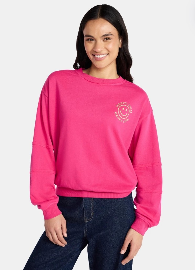 The golden rule of the household, now in a cozy sweatshirt. You’re welcome, family! 💖
: #HappyMom #OOTD

#LTKMothersDay #LTKSeasonal #LTKootd