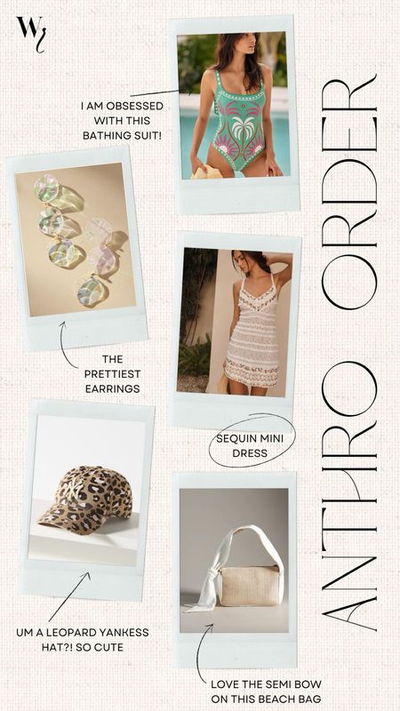 My recent Anthropologie order 

#LTKwedding #LTKSpringSale #LTKtravel