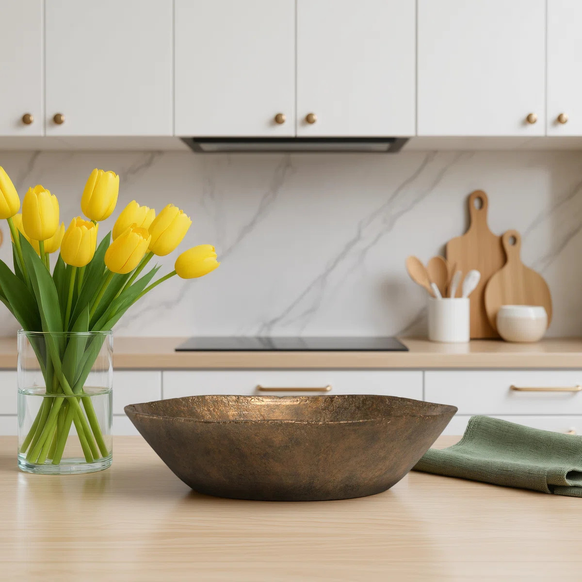 Fulkerson 17" W Round Metal Decorative Bowl | Wayfair North America