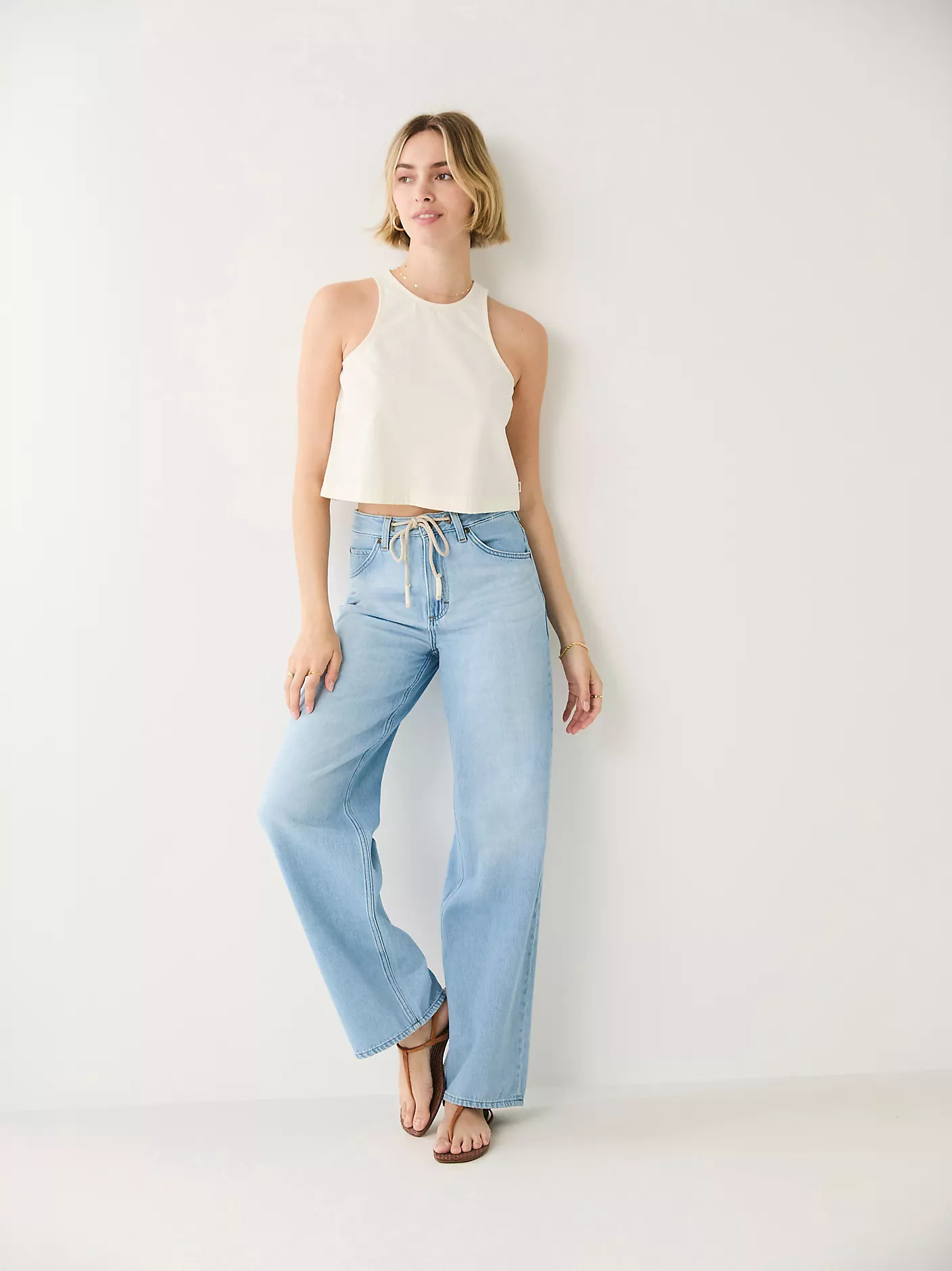 Women's Legendary Loose Drawstring Trouser Jean | Lee Jeans