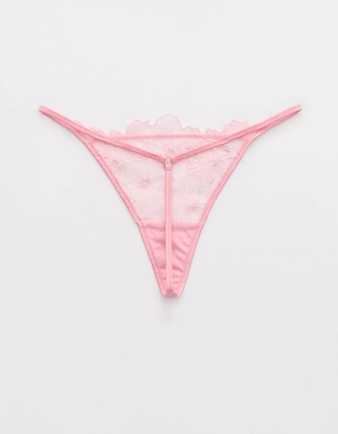 Show Off Embroidery Thong Underwear | Aerie
