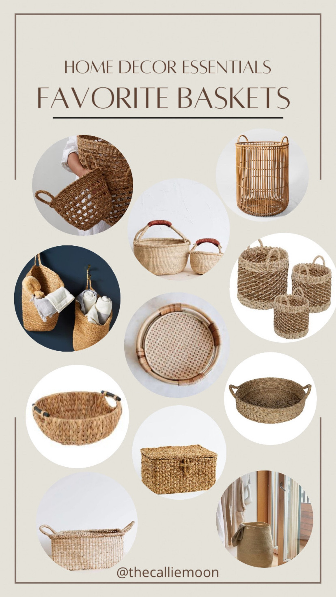 Home Decor Baskets | Baskets are an essential decor item in my home.  You can find them in every space you walk into.  Perfect for storage and to add texture and Beaty to a space.

#LTKFind #LTKSeasonal #LTKhome