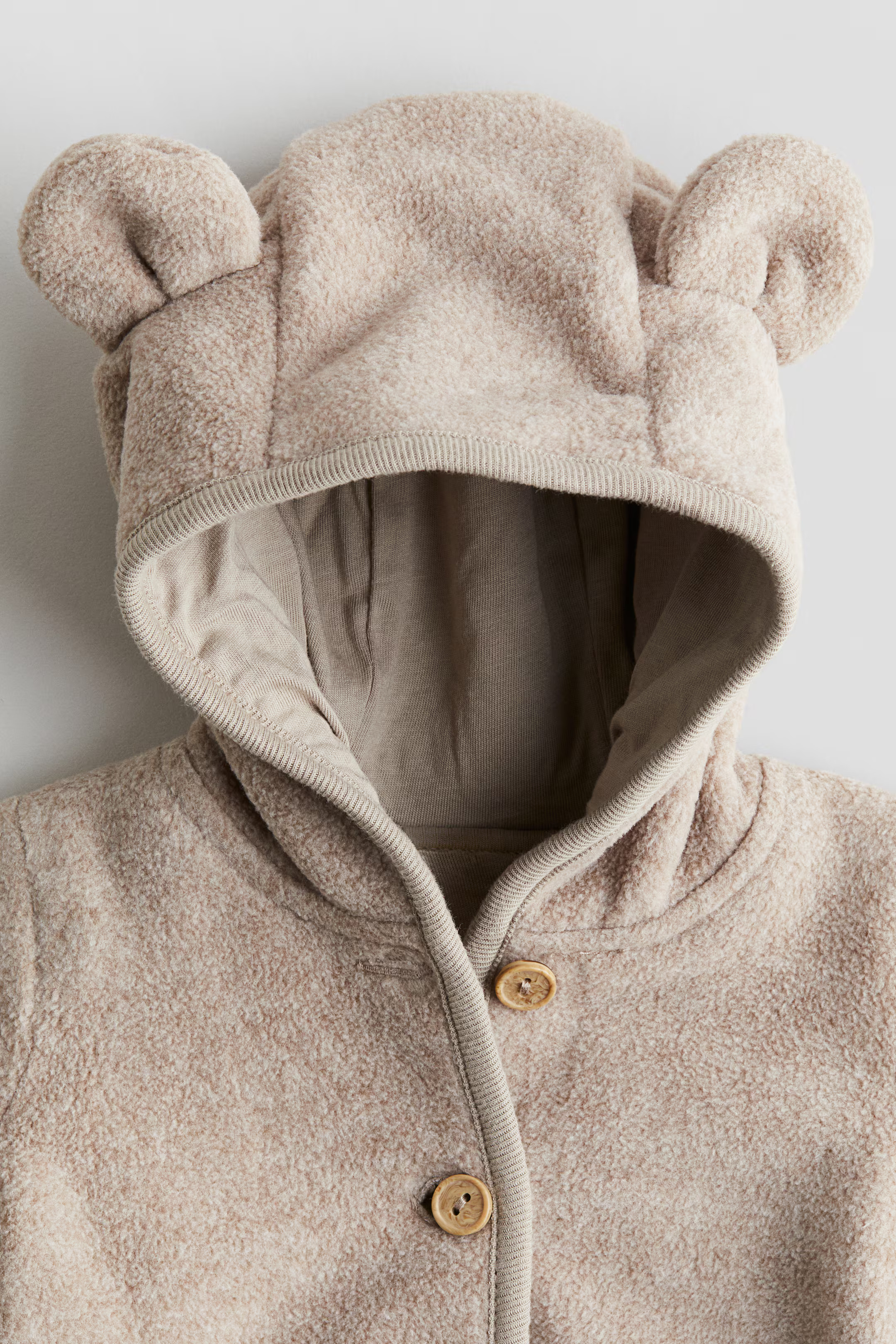 Pile jacket - Natural white - Kids | H&M GB | H&M (UK, MY, IN, SG, PH, TW, HK)