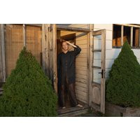 Long 100% Linen Women Shirt, Buttoned Soft Summer Tunic, Sleeve Tshirt, Oversized Collared Longer Shirt Dress | Etsy (US)