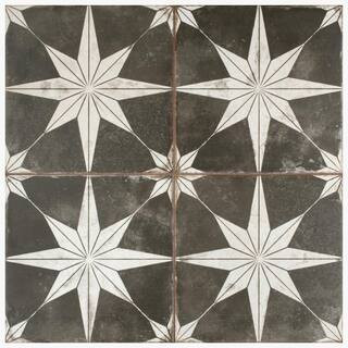 Kings Star Night 17-5/8 in. x 17-5/8 in. Ceramic Floor and Wall Tile (10.95 sq. ft./Case) | The Home Depot