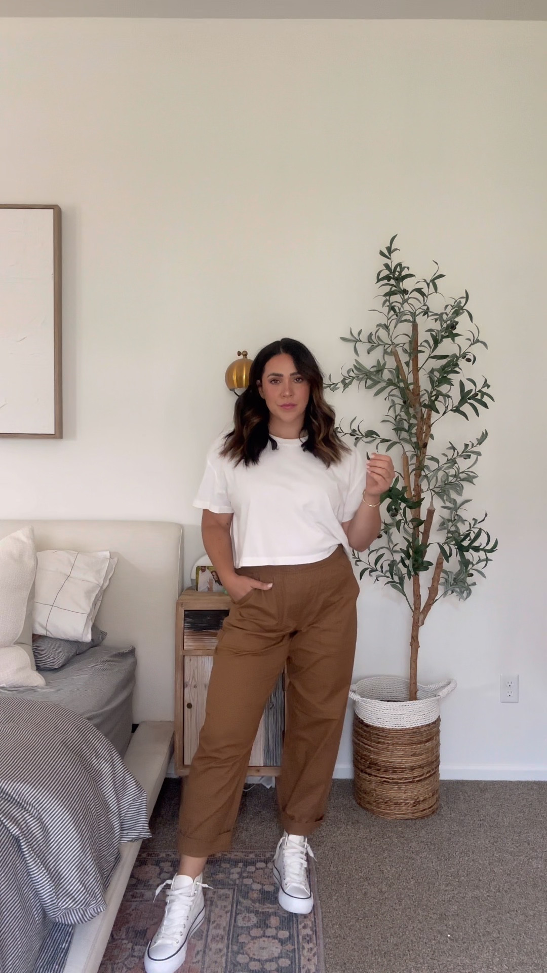 Styling workwear cargo pants 4 ways! 

Pants run big! Size down. I’m wearing a medium. 

I wear a large in tops! 

#LTKworkwear #LTKcurves #LTKBacktoSchool