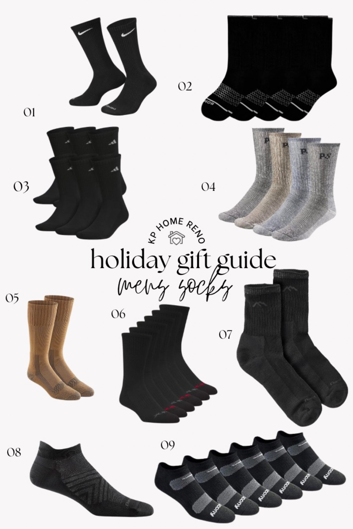 I ended up buying my dad the darn tough brand. 

All the others come highly recommended and reviewed. 



#LTKmens #LTKGiftGuide #LTKHoliday