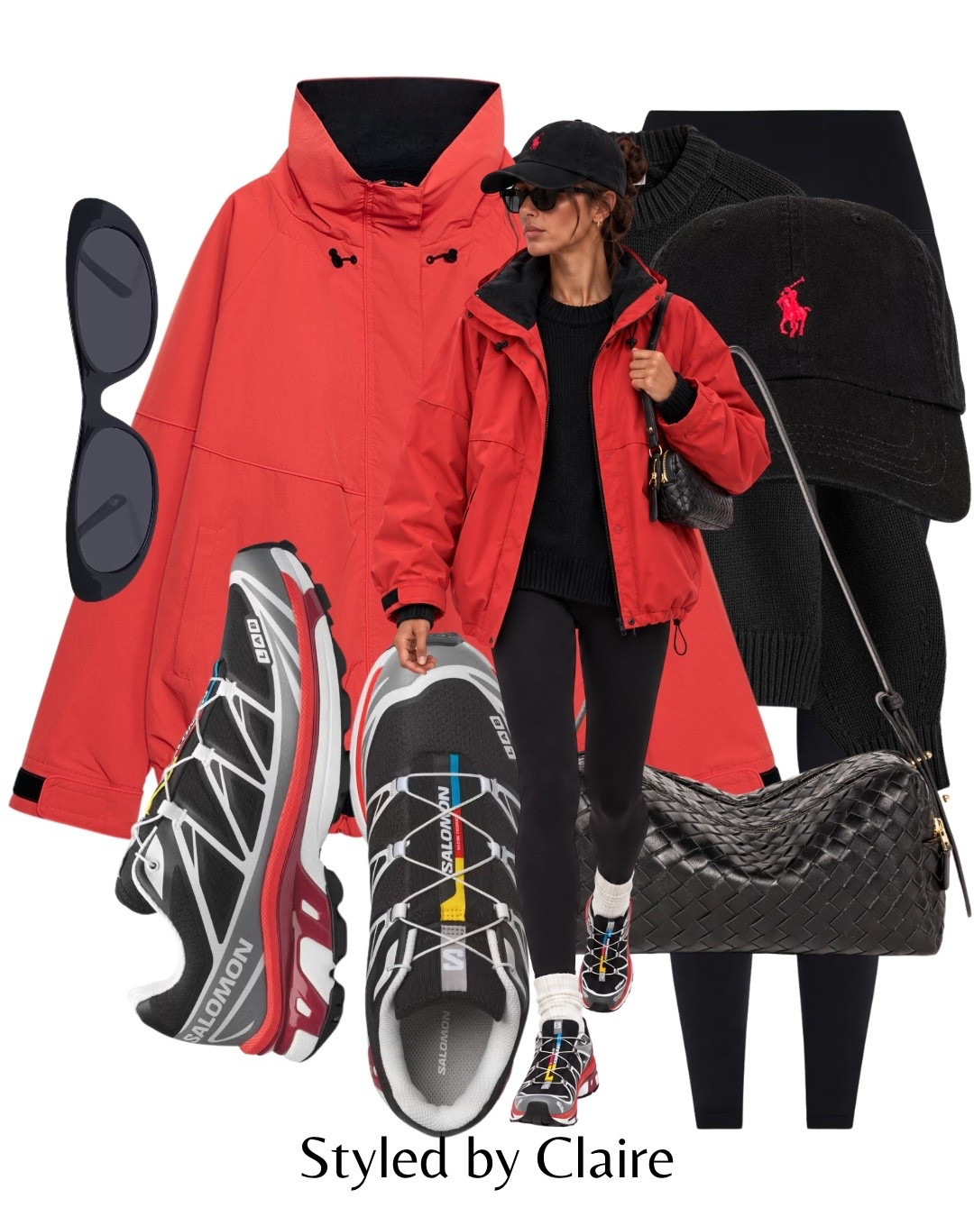 RED PARKA❤️‍🔥❤️‍🔥❤️‍🔥
Tags: new in Zara technical jacket Salomon xt-6

#LTKautumn #LTKshoes #LTKstyletip