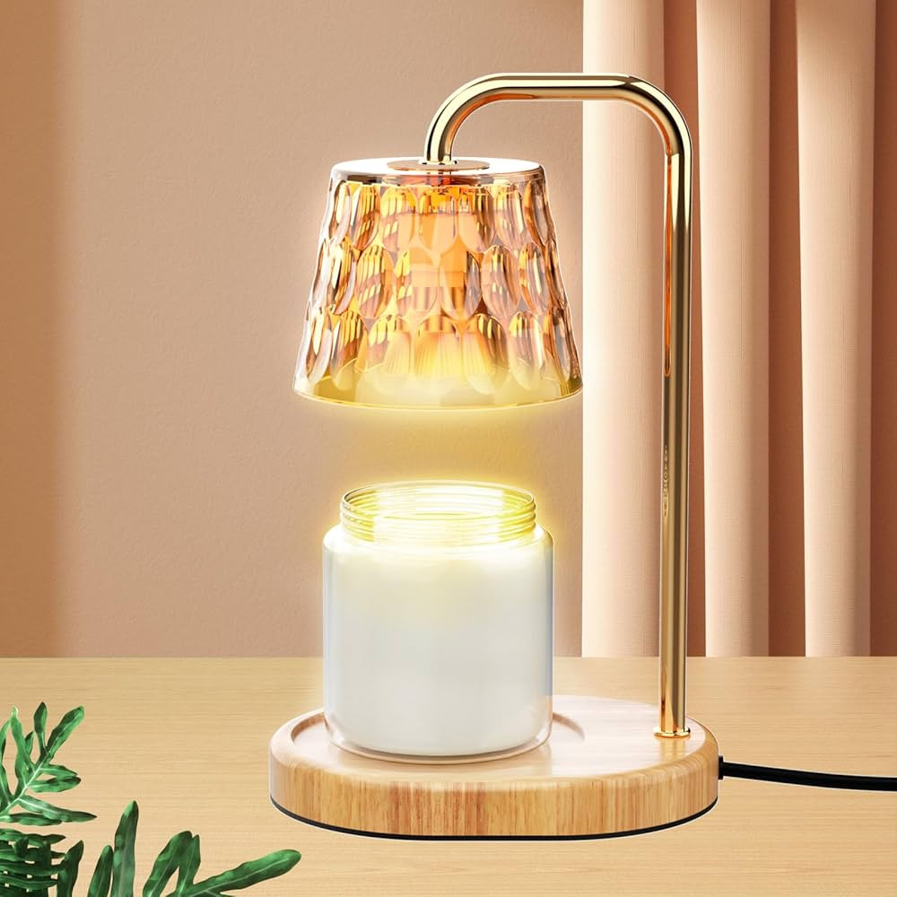 Dimmable Candle Warmer Lamp with Timer Electric Candle Warmer for House Warming Decor Candle Lamp... | Amazon (CA)