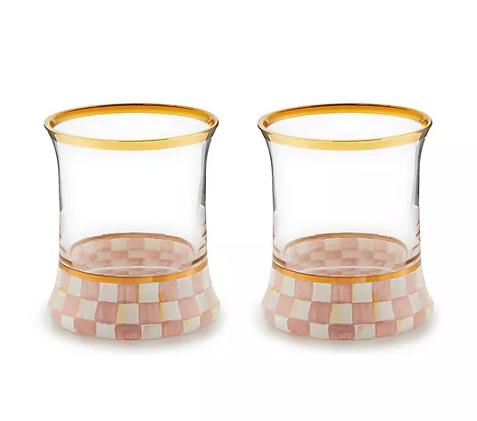 MacKenzie Childs Set of 2 Tumblers | QVC