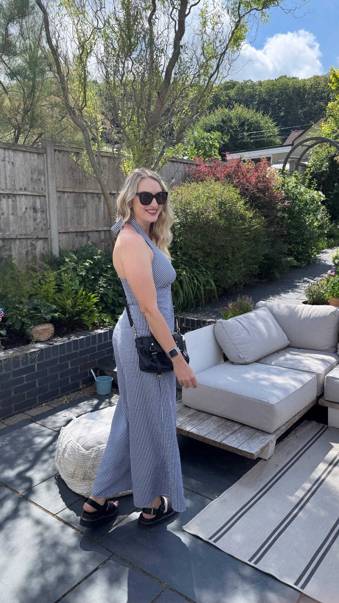 The cutest gingham jumpsuit! And it’s now in the sale! 

#LTKmidsize #LTKuk