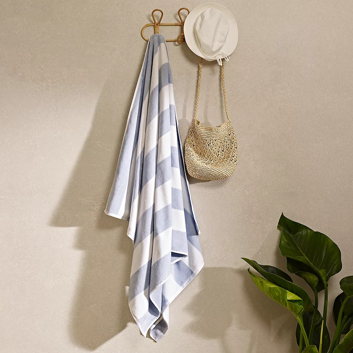 Stripe Beach Towel | The White Company (UK)