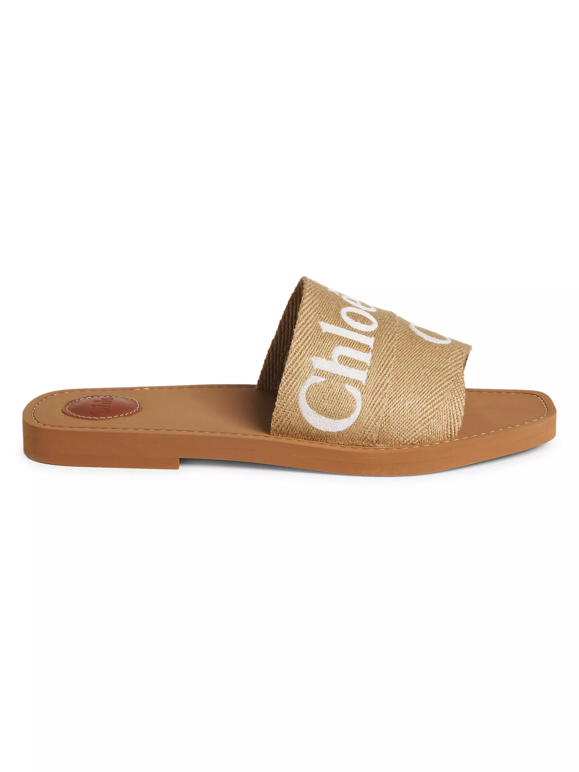 ChloéWoody Logo Slide SandalsRating: 2 out of 5 stars1 | Saks Fifth Avenue