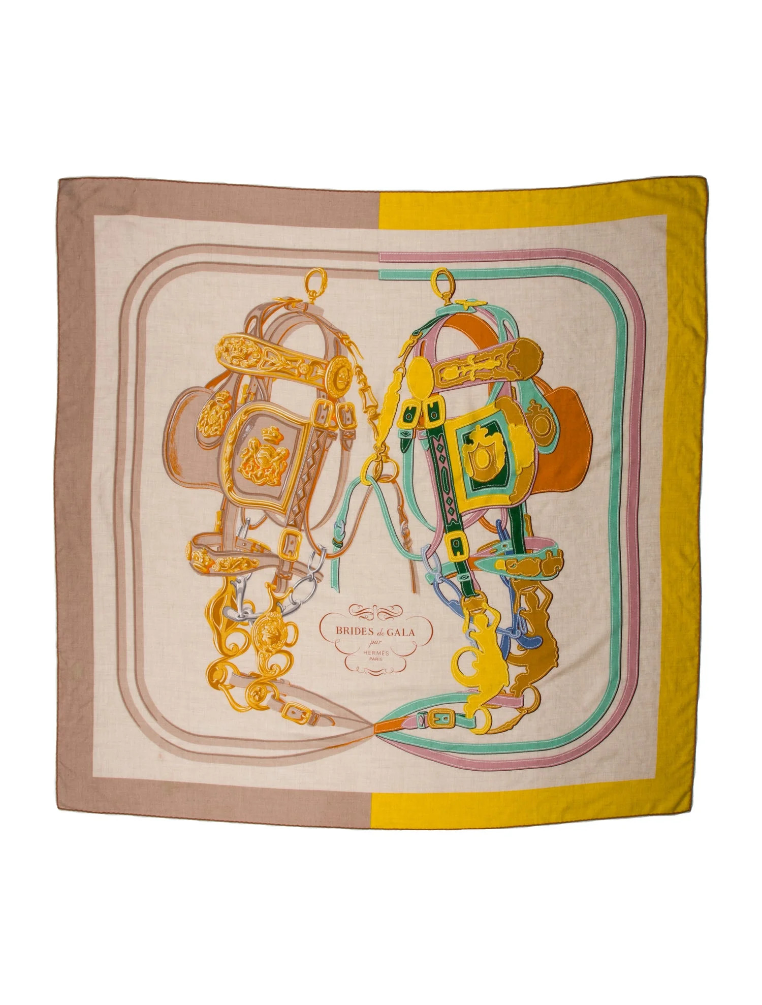 Brides de Gala Applique Pique Cashmere Shawl | The RealReal