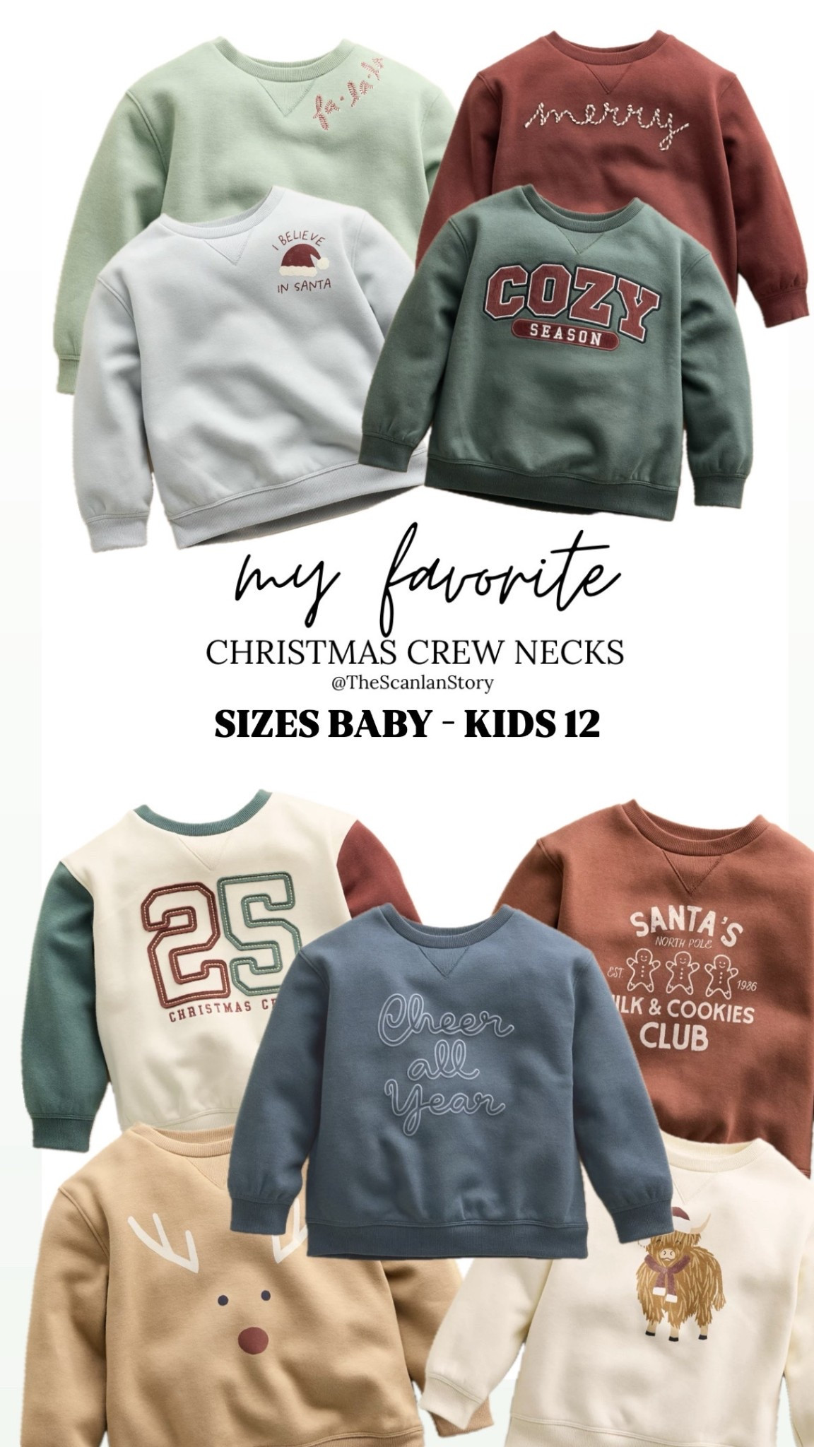 I buy these year after year because they are just so cute! Love a festive fit that my kids actually approve of! 

#LTKKids #LTKBaby #LTKHoliday