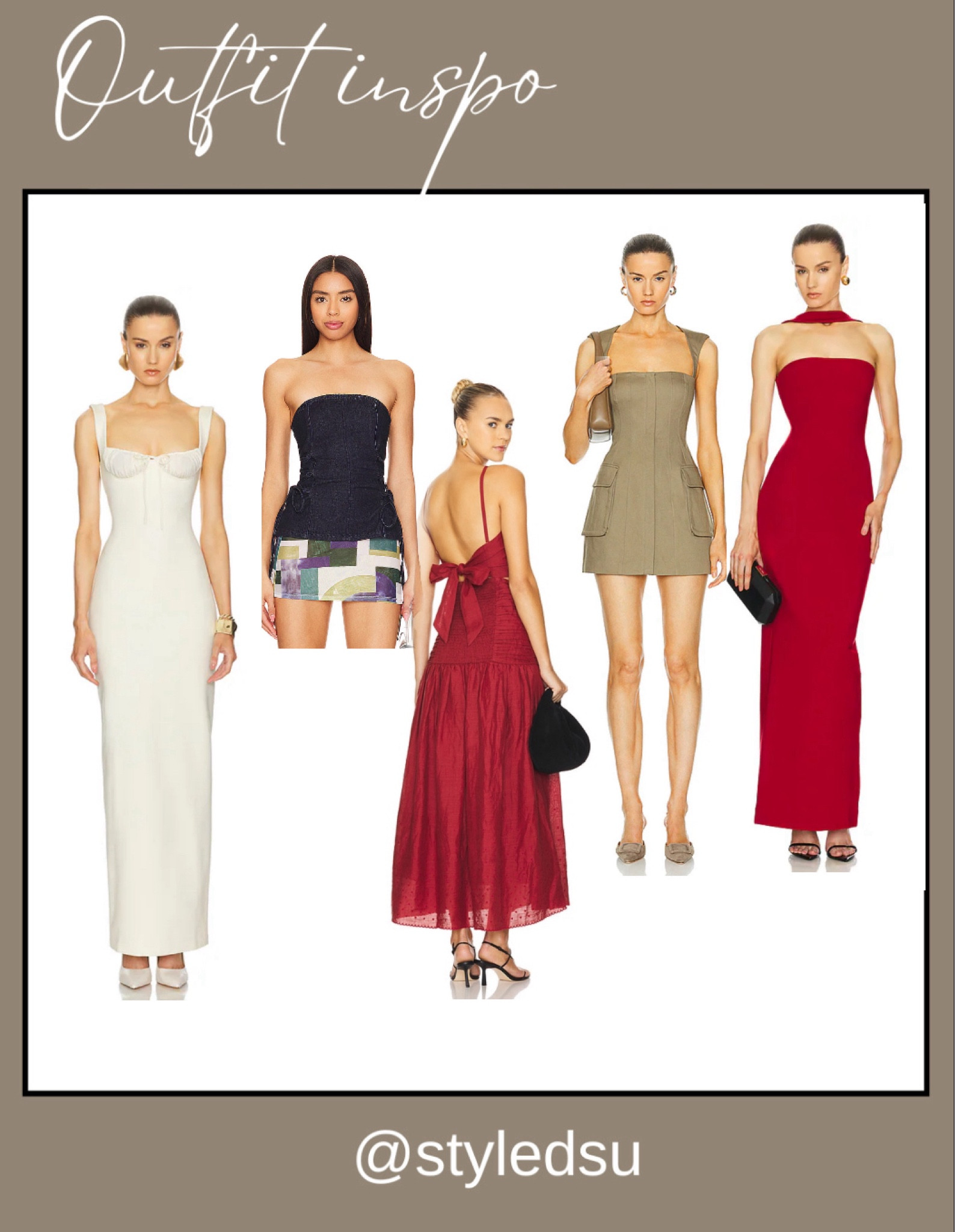 Fall dresses. Fall wedding. Fall wedding guests dresses. Revolve dress. Revolve dresses. Fall style 2024. Fall dresses 2024. Fall trends. Fall trends 2024. 
Red helsa dress. Helsa dress. Helsa dresses. New in helsa.
The Yasmin Dress in Baby Yellow
Helsa .The Stephanie Dress in Deep Red Helsa . Revolve fall wedding guest dresses . Fall wedding. 
About A Girl Maxi in Chocolate
LIONESS . 
Dress in Red. 
Runaway The Label. REVOLVE Lorie Gown in Green
Michael Costello . Fall wedding dresses. Fall wedding guests dresses. Black Gown. 
Satin dresses.
Revolve dresses. 
Fall wedding dresses. 
Fall wedding dress. 
Winter wedding dresses. 
Revolve dress
Revolve wedding Guests dress 
Revolve haul 
black dress outfit black dress outfits wedding guest gown fall fashion 2023 lsummer gown elegant dresses elegant outfits spring date night outfits spring miami outfits miami dress miami style miami fashion miami night outfit mexico wedding guest mexico dress mexico vacation outfits 
#LTKHoliday
#LTKMostLoved #LTKfindsunder100 #LTKsalealert #LTKSummerSales 
#liketkit 
#liketkit #LTKFindsUnder100 #LTKWedding #LTKFallSale #LTKFallSale #LTKWedding #LTKSeasonal

Crochet dress. Vacation dress. Resort wear. Resort style. Summer dresses 2024. White dress. Yellow dress. Green dress. 
Dress- revolve.
Revolve dress. Revolve dresses. Revolve favorites. Revolve wedding Guests dress 
Revolve haul . black dress outfit.  black dress outfits.  wedding guest. gown fall fashion 2024. fall 2024 fall looks. fall wedding guest dress. fall wedding guest dresses 2024.  fall dress outfit. Summer dresses 2024. wedding guest dress midsize.  summer wedding guest dress. Winter wedding guest dresses. summer dress 2024. Holiday dresses. 2024 dress wedding guest outfit. womens dresses to wear to wedding.  dresses for wedding guest. outfit for special event dress.  evening gown. 

#LTKBacktoSchool 

Follow my shop @Styledsu on the @shop.LTK app to shop this post and get my exclusive app-only content!

#liketkit #LTKSwim #LTKTravel


#LTKWorkwear #LTKFallSale #LTKWedding