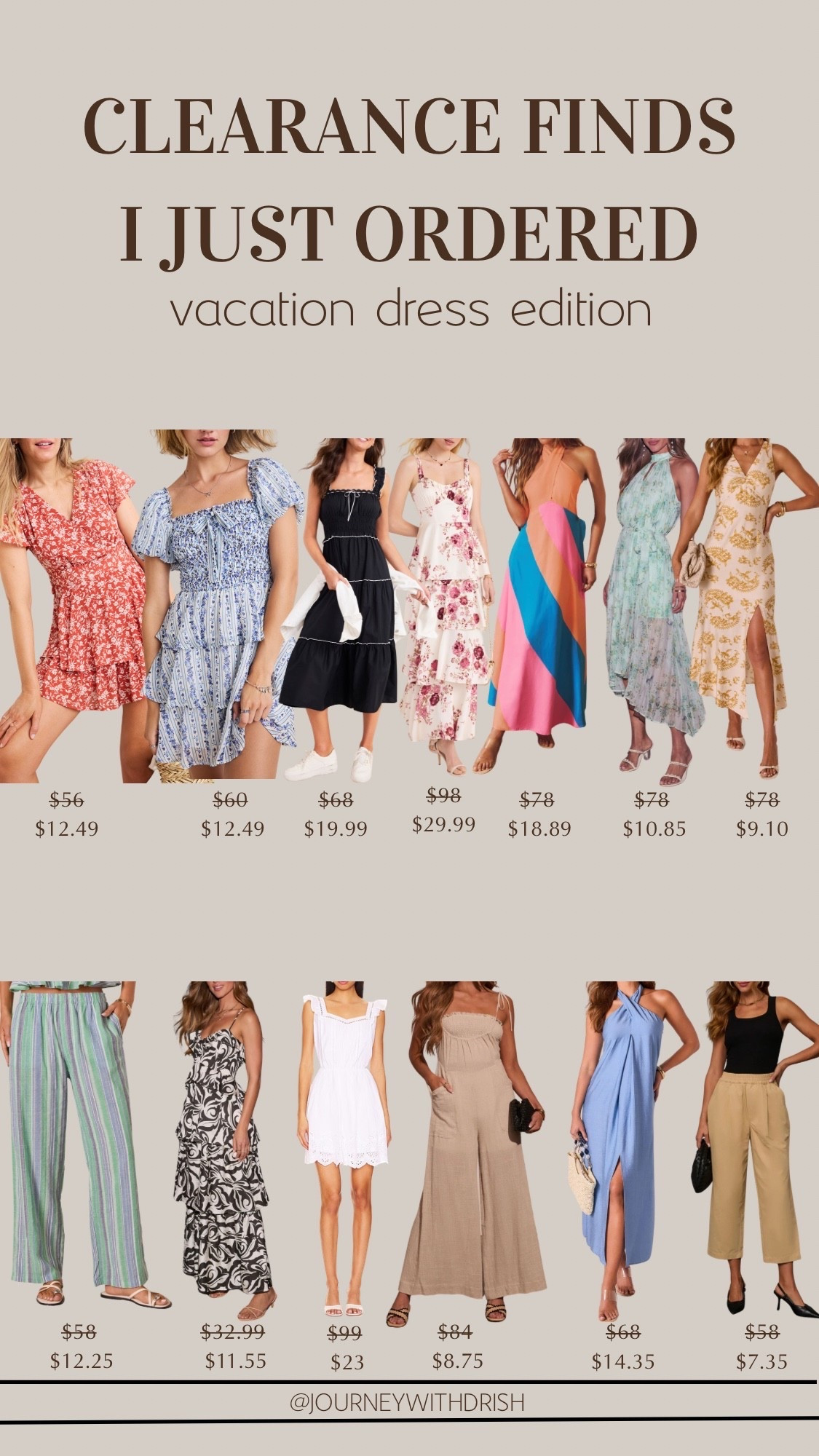 Check out these amazing deals for vacation dresses!

#LTKSaleAlert #LTKTravel #LTKFindsUnder50