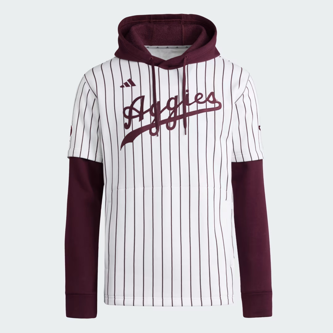Texas A&M Aggies Youth Baseball Jersey Hoodie | adidas (US)