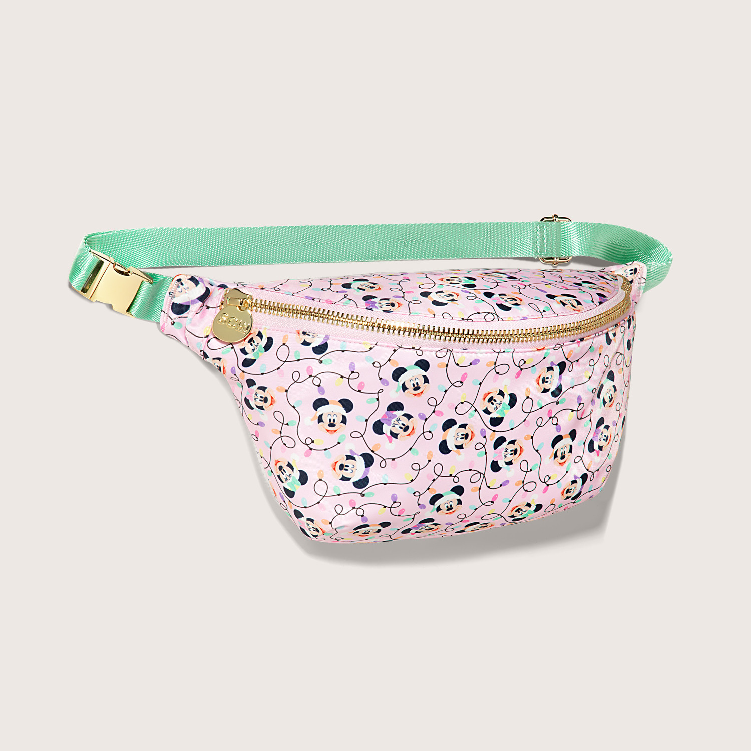 Mickey Holiday Jumbo Fanny Pack | Custom Large Belt Bag | Stoney Clover Lane | Stoney Clover Lane