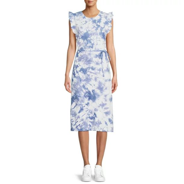 Time and Tru Women's Tie Dye Dress | Walmart (US)