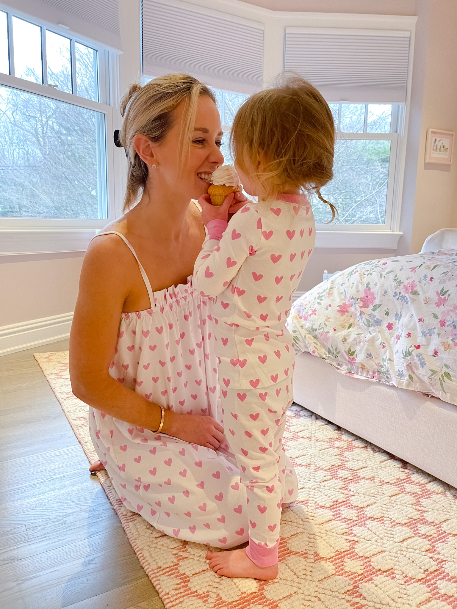 @LAKE launched the sweetest collection of heart, stripe and kiss pajamas and we are in love with them! Shop the post to get the softest pajamas for Valentines Day and beyond! #lakepartner #lakepajamas 