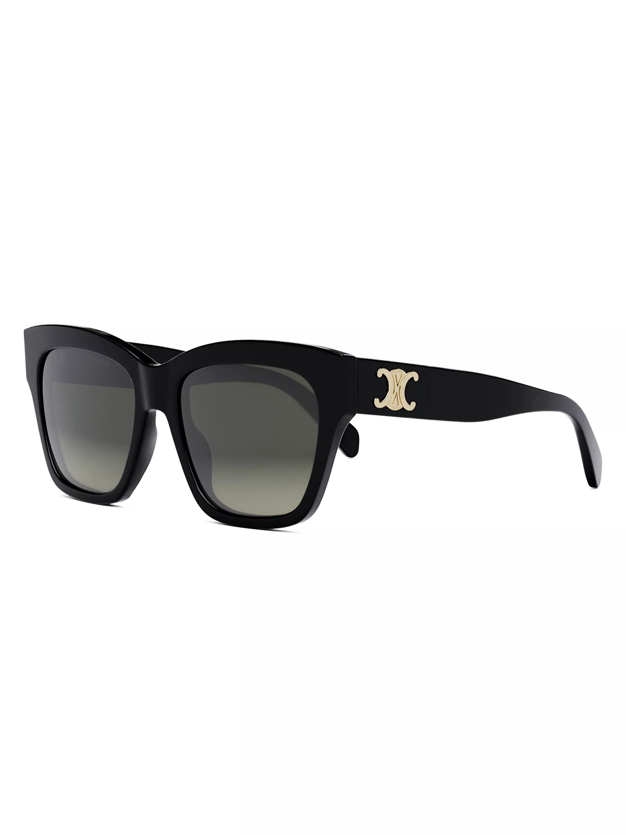 Triomphe 55MM Geometric Sunglasses | Saks Fifth Avenue