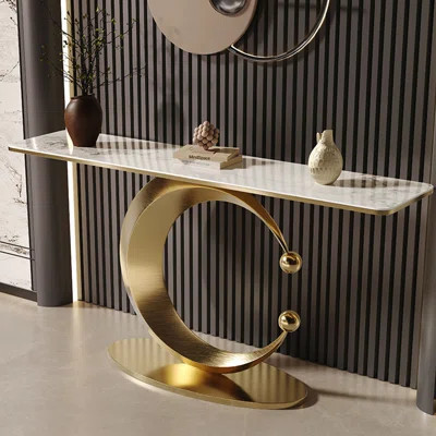 Light luxury high-end simple console table | Wayfair North America