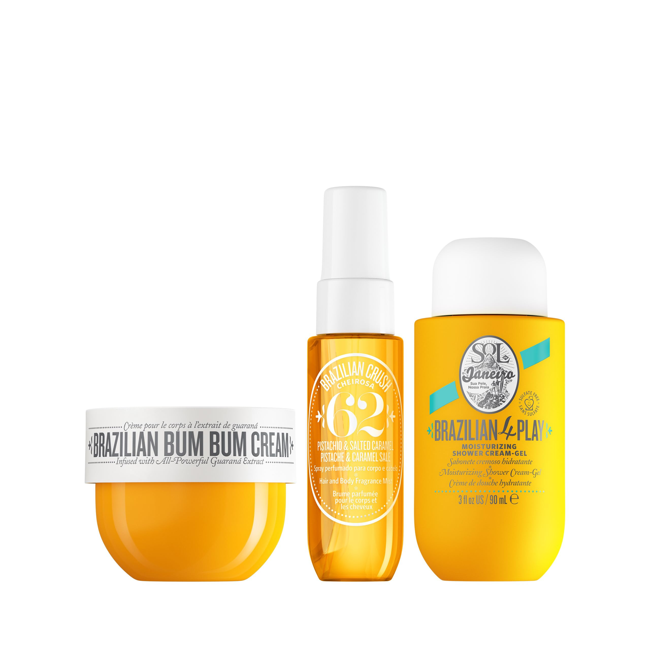 Kit Sol De Janeiro Brazilian 62 Bum Bum Jet Set | Amazon (BR)