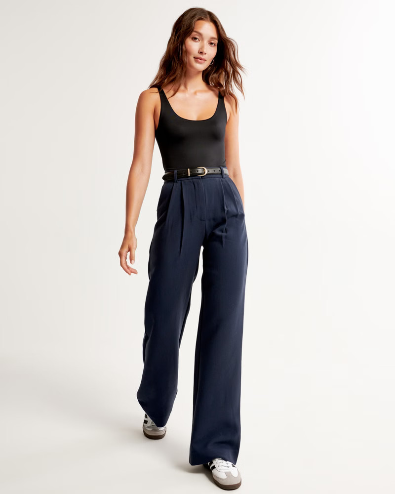 A&F Sloane Tailored Pant | Abercrombie & Fitch (US)