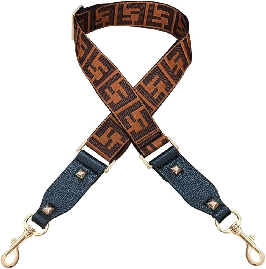 Wide Purse Strap Fashion Guitar Style Replacement Belt Adjustable Crossbody Shoulder Strap for Pu... | Amazon (US)