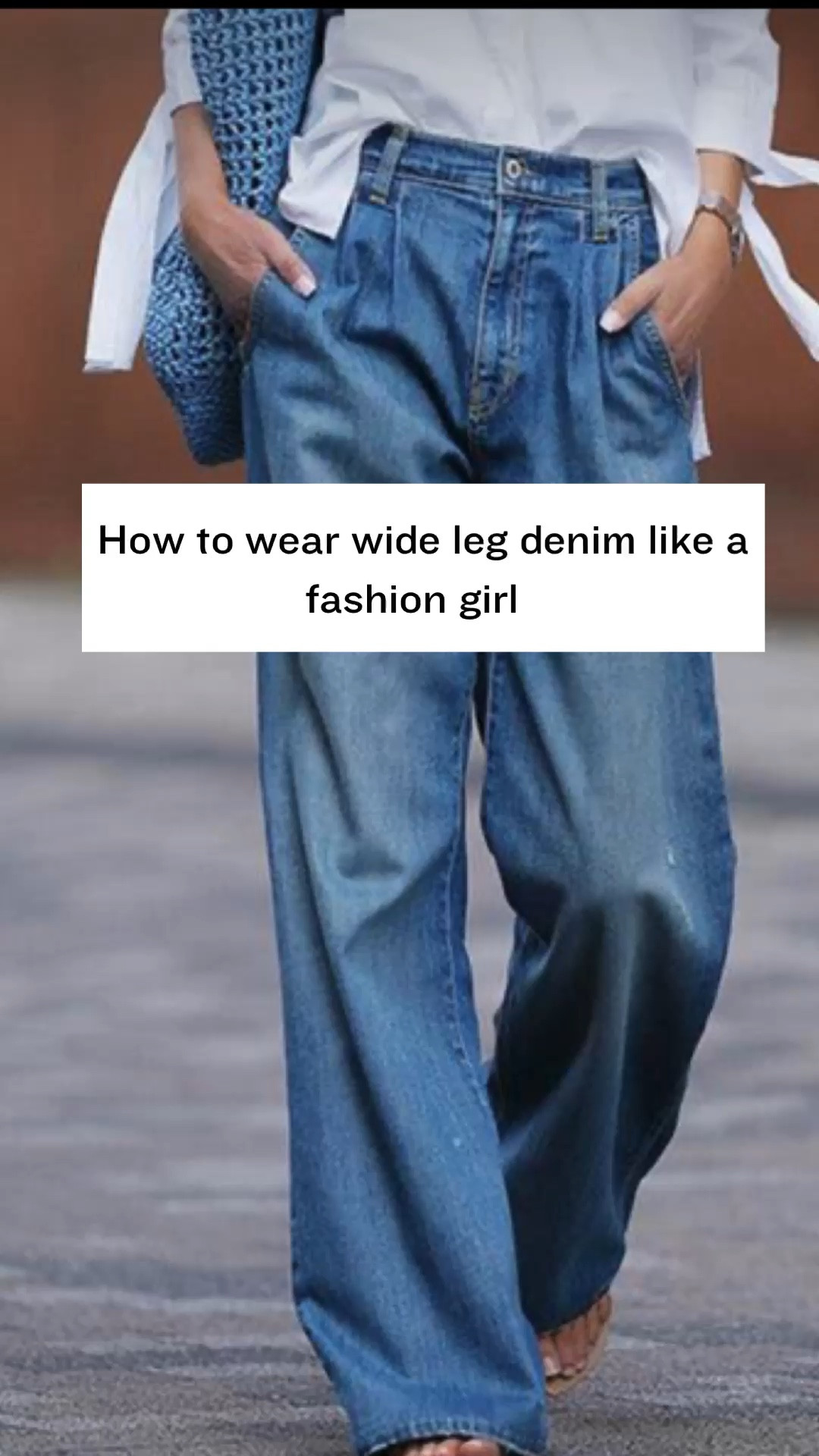 My wide leg denim picks 