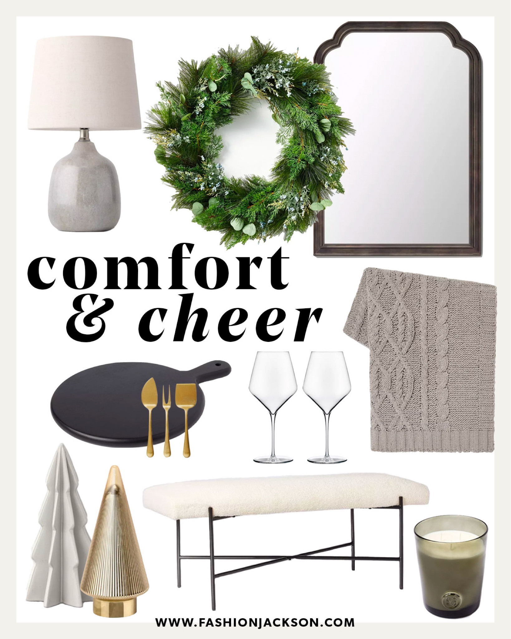 Target home decor, holiday decor, wreath, mirror, blanket #target #homedecor 

#LTKGiftGuide #LTKSeasonal #LTKHoliday