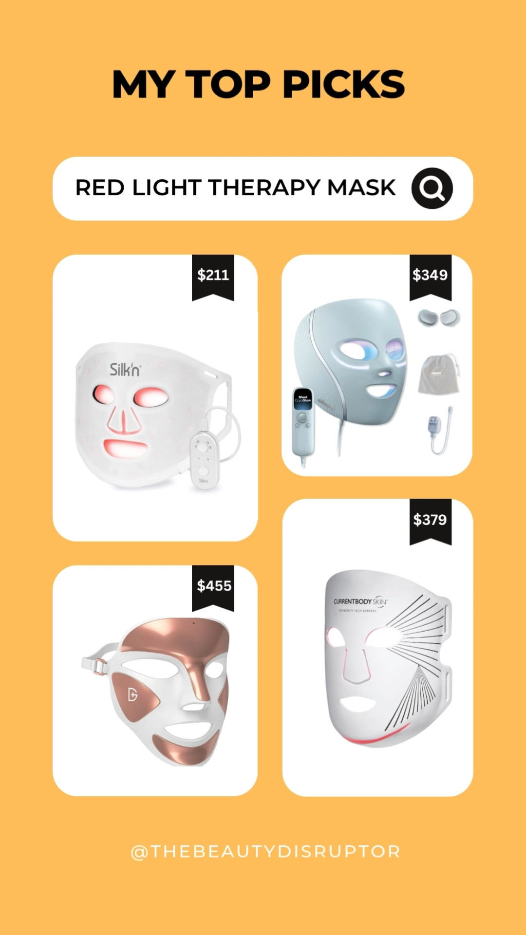 Get glowing results with a red light mask.✨

At-home Red light LED masks are an inexpensive and great way to achieve radiant, youthful-looking skin. 

Get some at-home pampering with one of these top rated red light LED masks that come highly recommended. 

#redlight #RedLightMask #LEDMask #skincare #anti-aging 



#LTKBeauty #LTKOver40