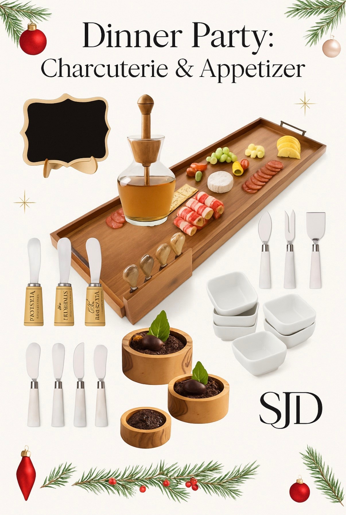 Hosting made easy! A beautiful charcuterie board instantly elevates any get-together. These boards, knives, and mini bowls make it simple to style the perfect spread. Grab a few of these staples and your holiday appetizers will look as good as they taste! Tap to shop! 🧀🎄

#LTKHome #LTKGiftGuide #LTKHoliday