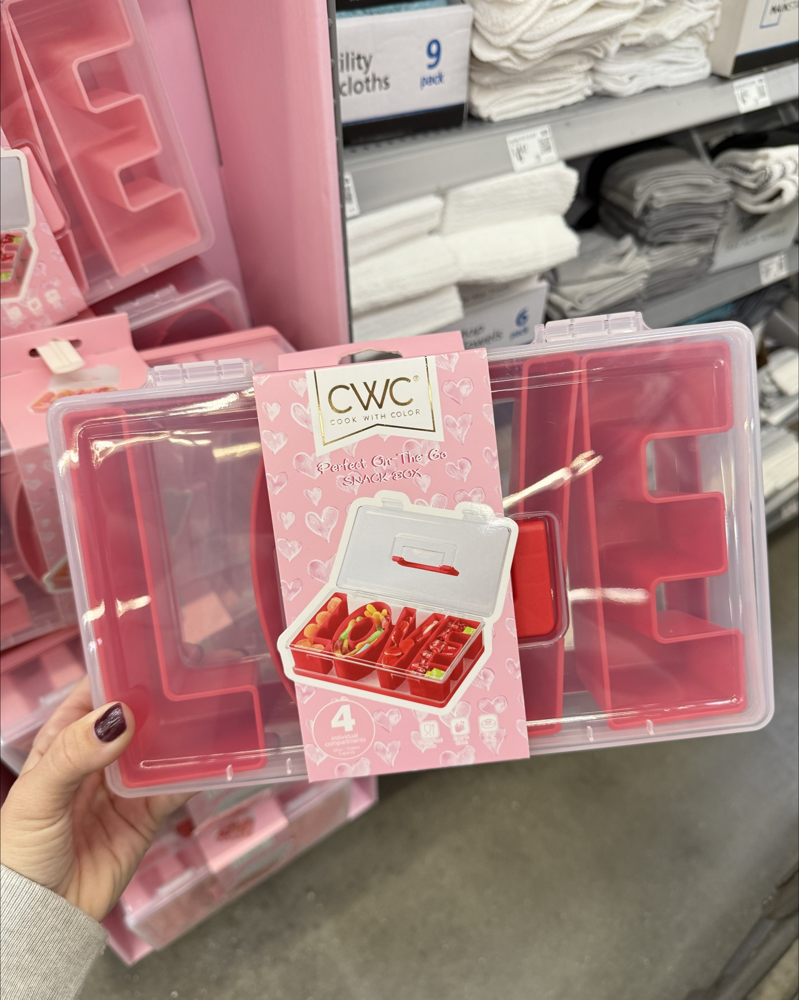 Cook with Color Valentine’s Day Figural Plastic Snack Box, Red LOVE Design

#LTKKids #LTKHoliday #LTKGiftGuide