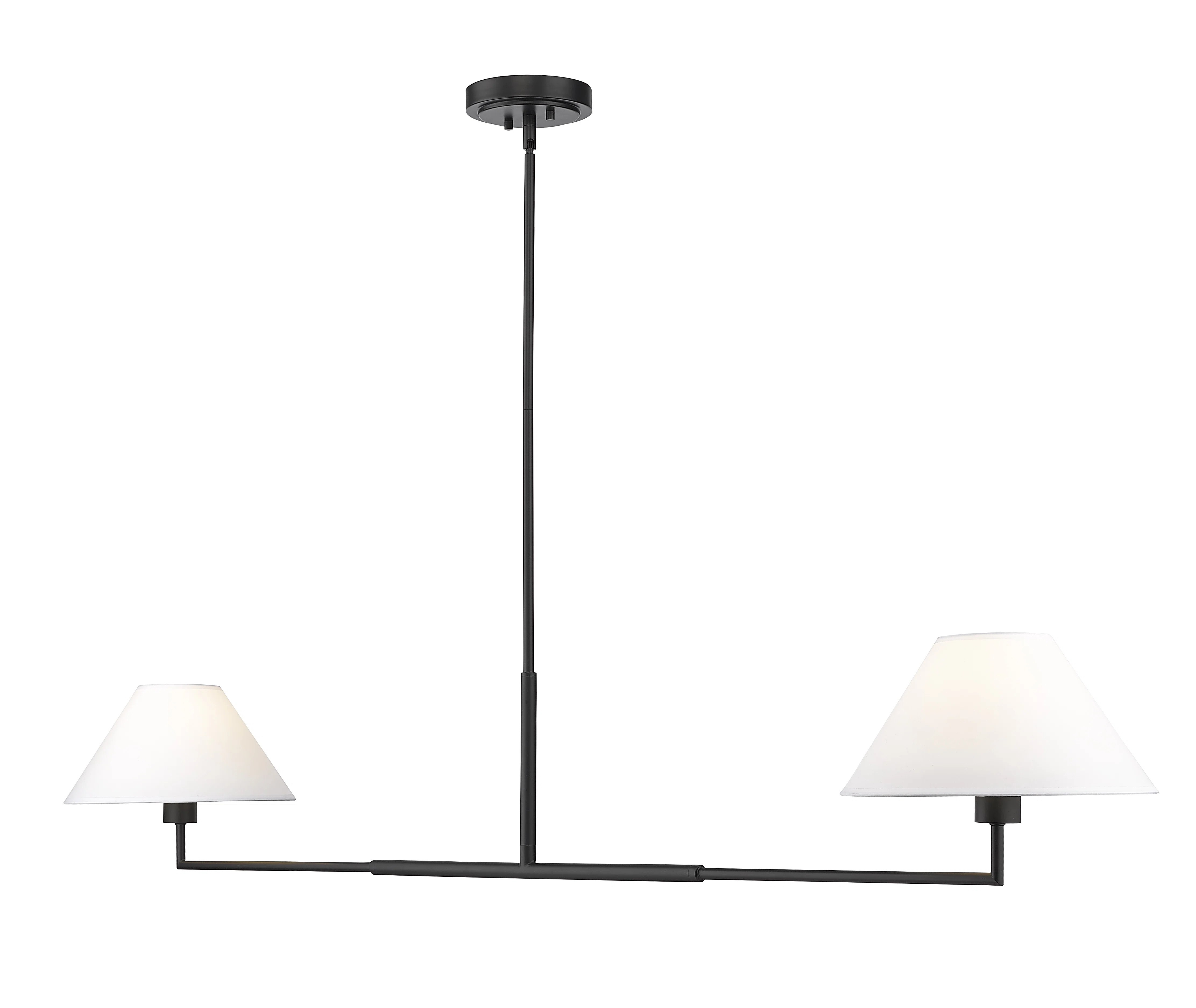 Ryckman 2 - Light Steel Dimmable Linear Chandelier | Wayfair North America