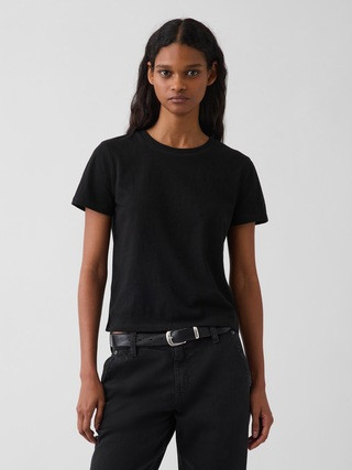100% Cotton Authentic Shrunken T-Shirt | Gap (US)