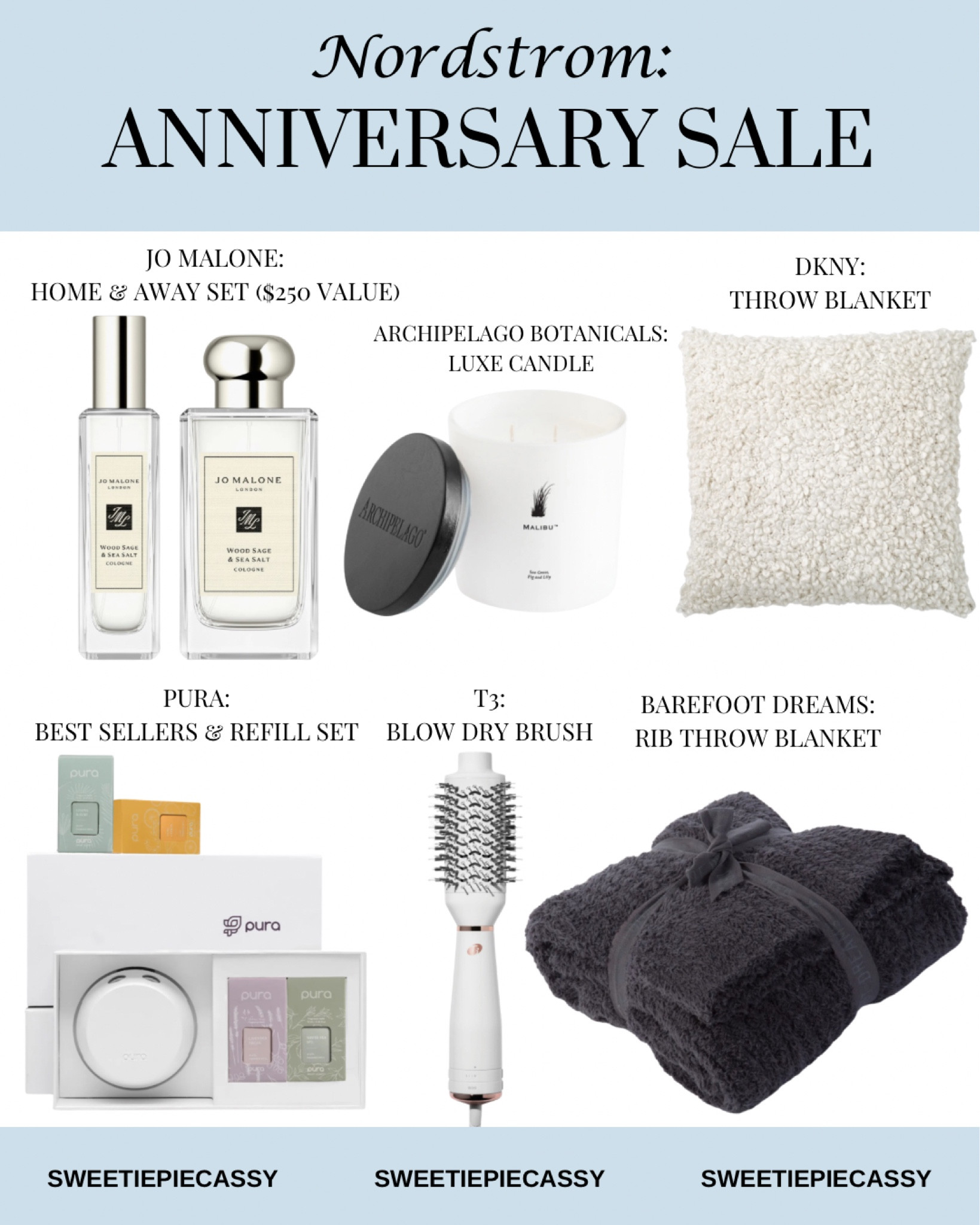 Nordstrom: Anniversary Sale 🎉 

Some of my favourite picks from the yearly Nordstrom Anniversary Sale! Everything from home goods, beauty tools, blankets, candles & more!💫

#LTKbeauty #LTKsale #LTKhome