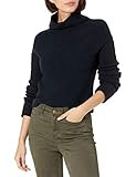 Daily Ritual Women's Cozy Boucle Horizontal Knit Long-Sleeve Mock Neck Sweater | Amazon (US)